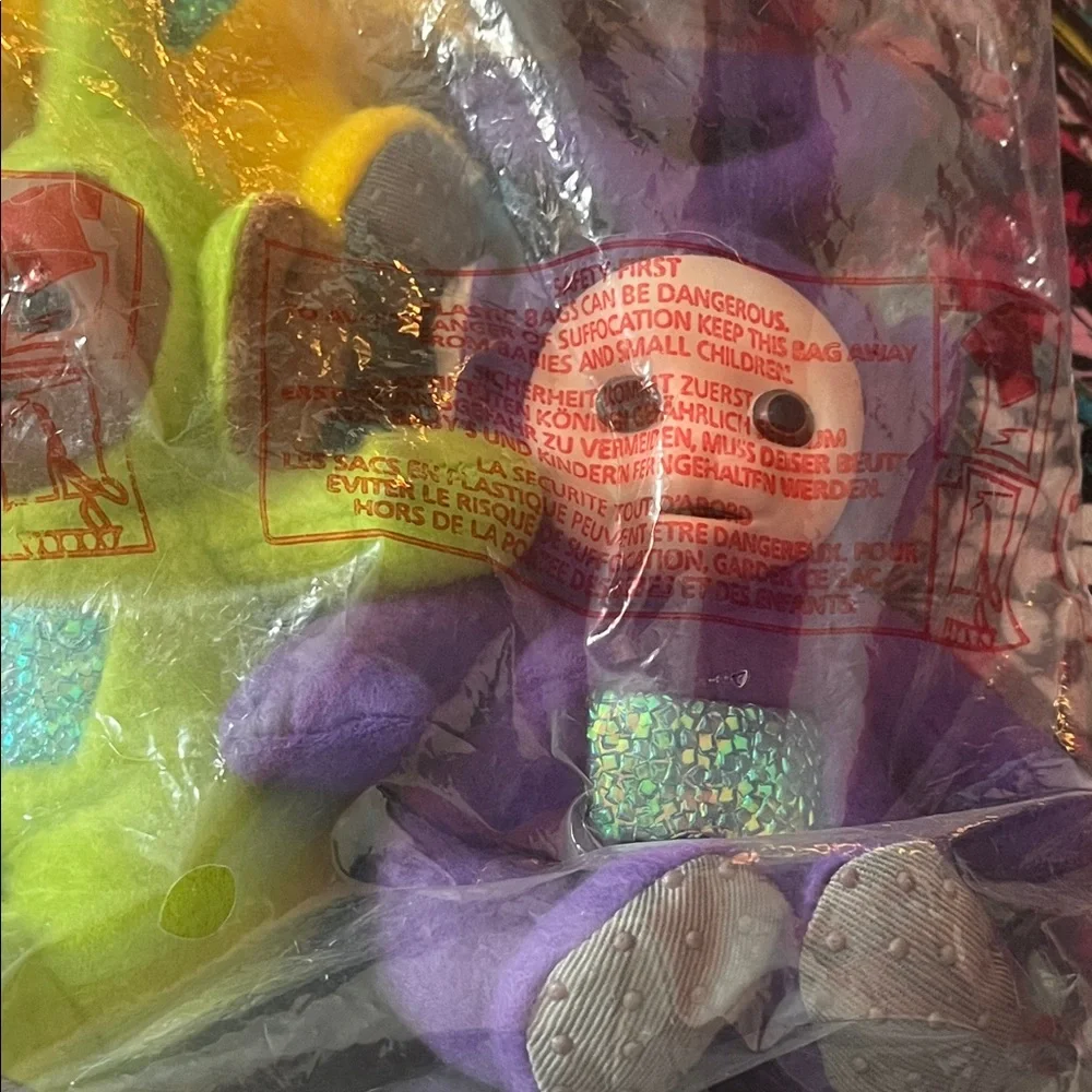1996 Teletubbies Plush Set of 4 NWT Ragdoll- Golden Bear UK –
